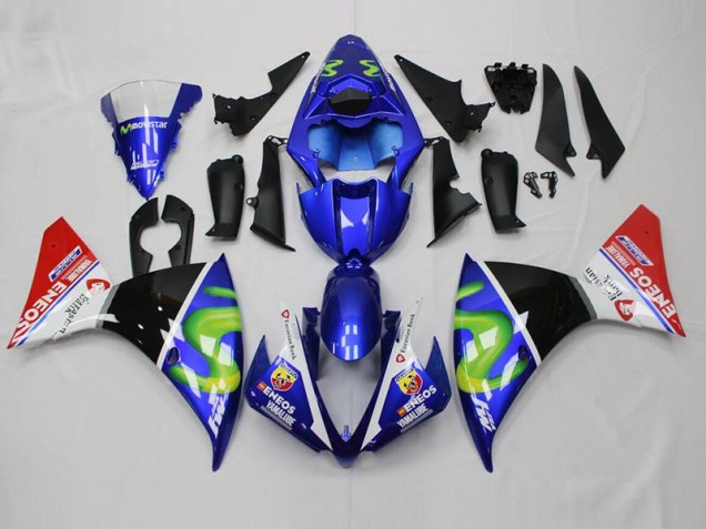 Blue White Black Red 2012-2014 Yamaha YZF R1 Motorcycle Fairings Blue White Black Red 2012-2014 Yamaha YZF R1 Motorcycle Fairings