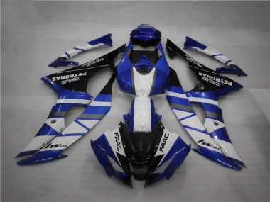 Blue White FAAC 2008-2016 Yamaha YZF R6 Motorcycle Fairings