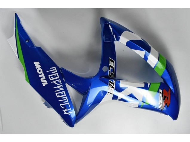 Blue White Green 2008-2010 Suzuki GSXR 600/750 Motorcycle Fairings Blue White Green 2008-2010 Suzuki GSXR 600/750 Motorcycle Fairings