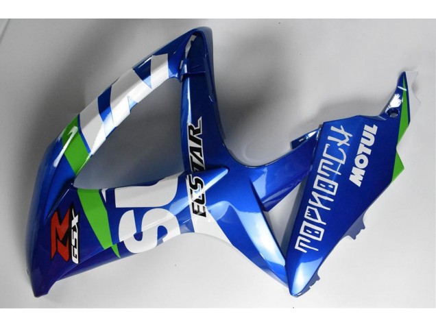 Blue White Green 2008-2010 Suzuki GSXR 600/750 Motorcycle Fairings Blue White Green 2008-2010 Suzuki GSXR 600/750 Motorcycle Fairings
