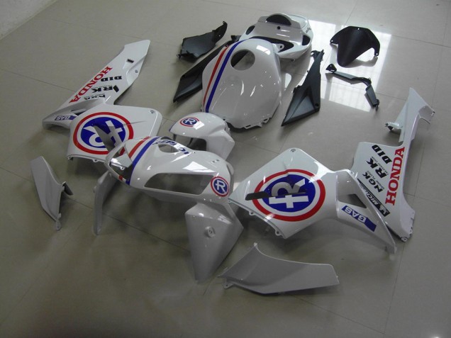 Blue White Red 2005-2006 Honda CBR600RR Motorcycle Fairings Blue White Red 2005-2006 Honda CBR600RR Motorcycle Fairings
