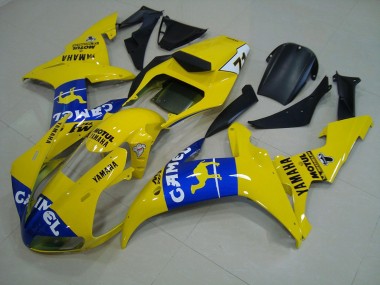 Blue Yellow 2002-2003 Yamaha YZF R1 Motorcycle Fairings