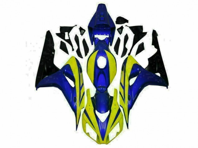 Blue Yellow 2006-2007 Honda CBR1000RR Motorcycle Fairings Blue Yellow 2006-2007 Honda CBR1000RR Motorcycle Fairings