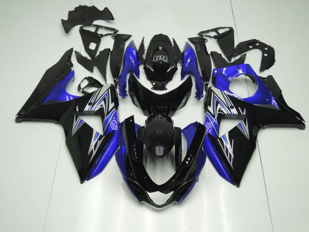 Blue and Black 2009-2016 Suzuki GSXR 1000 Motorcycle Fairings Blue and Black 2009-2016 Suzuki GSXR 1000 Motorcycle Fairings