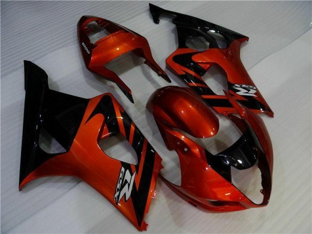 Brown Black 2003-2004 Suzuki GSXR 1000 Motorcycle Fairing Brown Black 2003-2004 Suzuki GSXR 1000 Motorcycle Fairing