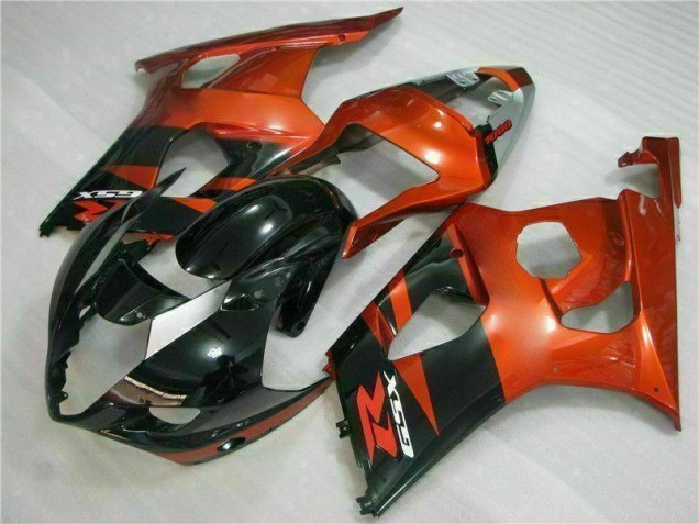 Brown Black 2003-2004 Suzuki GSXR 1000 Motorcycle Fairings Brown Black 2003-2004 Suzuki GSXR 1000 Motorcycle Fairings