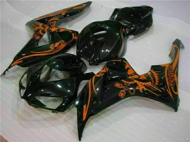 Brown Black 2006-2007 Honda CBR1000RR Motorcycle Fairings Brown Black 2006-2007 Honda CBR1000RR Motorcycle Fairings