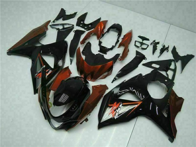 Brown Black 2009-2016 Suzuki GSXR 1000 Motorcycle Fairing Brown Black 2009-2016 Suzuki GSXR 1000 Motorcycle Fairing