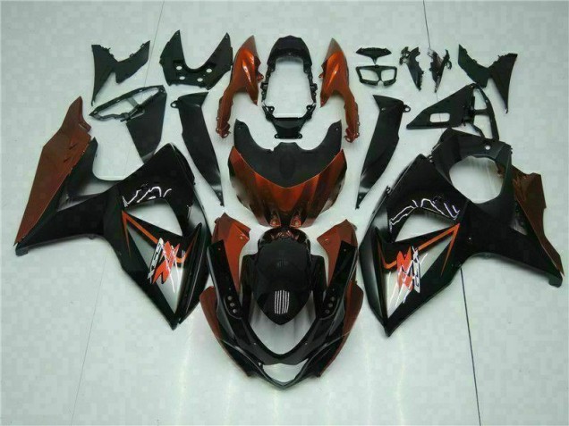 Brown Black 2009-2016 Suzuki GSXR 1000 Motorcycle Fairing Brown Black 2009-2016 Suzuki GSXR 1000 Motorcycle Fairing