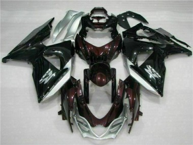 Brown Black 2009-2016 Suzuki GSXR 1000 Motorcycle Fairings