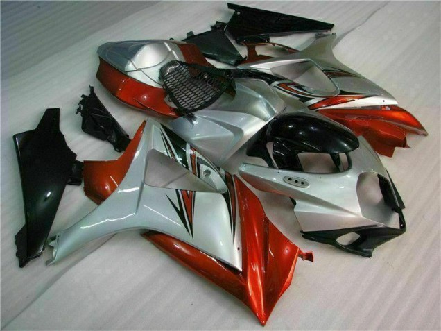 Brown Silver 2007-2008 Suzuki GSXR 1000 Motorcycle Fairings Brown Silver 2007-2008 Suzuki GSXR 1000 Motorcycle Fairings