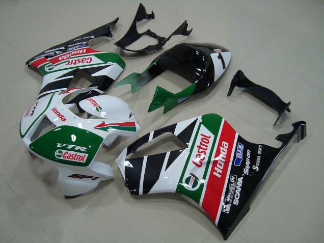 Castrol 2000-2006 Honda VTR1000 Motorcycle Fairing Castrol 2000-2006 Honda VTR1000 Motorcycle Fairing