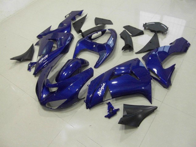 Dark Blue 2006-2007 Kawasaki ZX10R Motorcycle Fairings Dark Blue 2006-2007 Kawasaki ZX10R Motorcycle Fairings