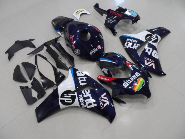 Dark Blue HP 2008-2011 Honda CBR1000RR Motorcycle Fairings Dark Blue HP 2008-2011 Honda CBR1000RR Motorcycle Fairings
