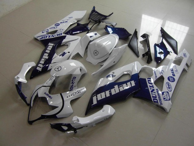 Dark Blue Jordan 2005-2006 Suzuki GSXR 1000 Motorcycle Fairings