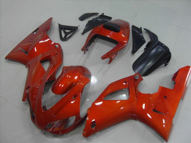 Dark Orange 1998-1999 Yamaha YZF R1 Motorcycle Fairings Dark Orange 1998-1999 Yamaha YZF R1 Motorcycle Fairings