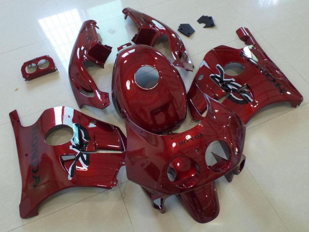 Dark Red 1991-1998 Honda CBR250RR MC22 Motorcycle Fairings Dark Red 1991-1998 Honda CBR250RR MC22 Motorcycle Fairings