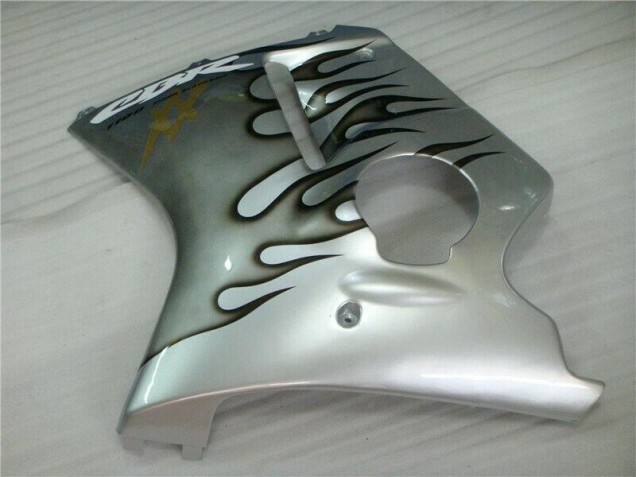 Flame Silver Grey 1996-2007 Honda CBR1100XX Motorcycle Fairings Flame Silver Grey 1996-2007 Honda CBR1100XX Motorcycle Fairings