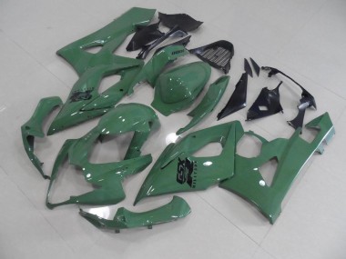 Glossy Army Green 2005-2006 Suzuki GSXR 1000 Motorcycle Fairings