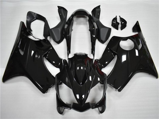 Glossy Black 2004-2007 Honda CBR600 F4i Motorcycle Fairings Glossy Black 2004-2007 Honda CBR600 F4i Motorcycle Fairings