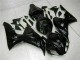 Glossy Black 2006-2007 Honda CBR1000RR Motorcycle Fairing Glossy Black 2006-2007 Honda CBR1000RR Motorcycle Fairing