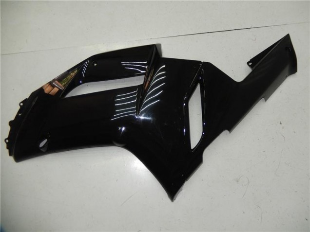 Glossy Black 2007-2008 Kawasaki ZX6R Motorcycle Fairing Glossy Black 2007-2008 Kawasaki ZX6R Motorcycle Fairing