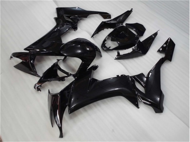 Glossy Black 2008-2010 Kawasaki ZX10R Motorcycle Fairing Glossy Black 2008-2010 Kawasaki ZX10R Motorcycle Fairing