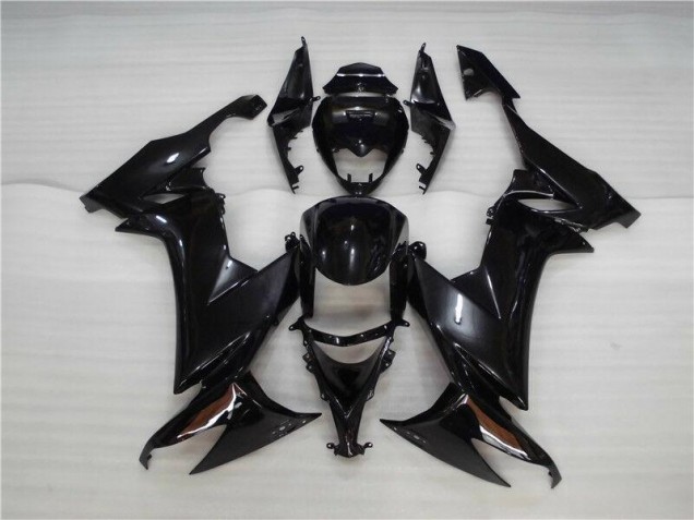 Glossy Black 2008-2010 Kawasaki ZX10R Motorcycle Fairing Glossy Black 2008-2010 Kawasaki ZX10R Motorcycle Fairing