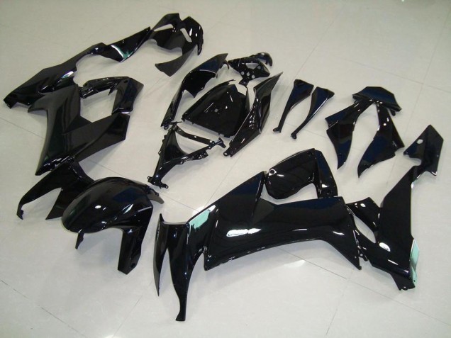 Glossy Black 2008-2010 Kawasaki ZX10R Motorcycle Fairings Glossy Black 2008-2010 Kawasaki ZX10R Motorcycle Fairings