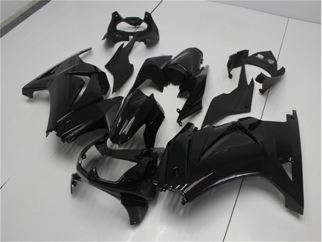 Glossy Black 2008-2012 Kawasaki EX250 Motorcycle Fairings Glossy Black 2008-2012 Kawasaki EX250 Motorcycle Fairings