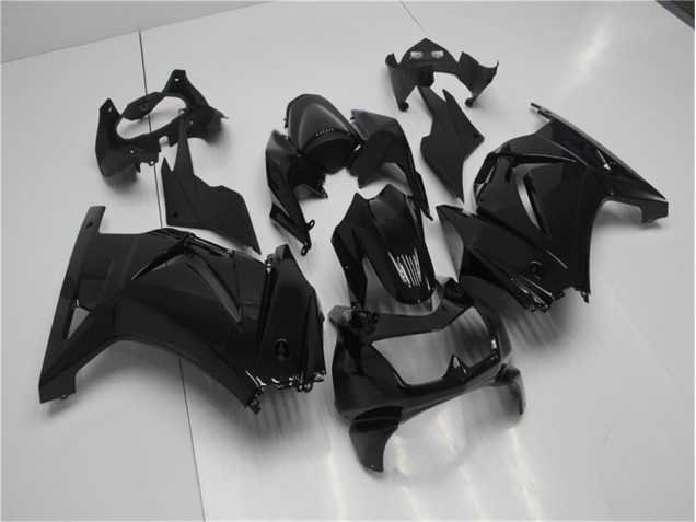 Glossy Black 2008-2012 Kawasaki EX250 Motorcycle Fairings Glossy Black 2008-2012 Kawasaki EX250 Motorcycle Fairings