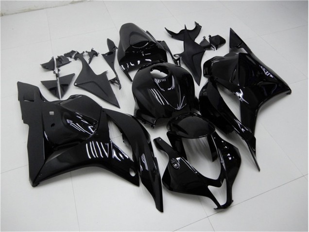 Glossy Black 2009-2012 Honda CBR600RR Motorcycle Fairings Glossy Black 2009-2012 Honda CBR600RR Motorcycle Fairings