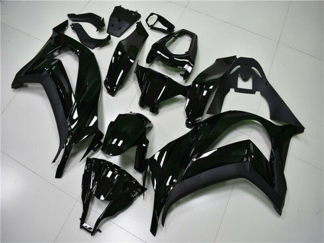 Glossy Black 2011-2015 Kawasaki ZX10R Motorcycle Fairings Glossy Black 2011-2015 Kawasaki ZX10R Motorcycle Fairings