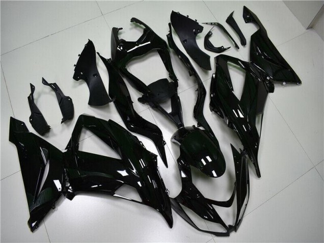 Glossy Black 2013-2018 Kawasaki ZX6R Motorcycle Fairings