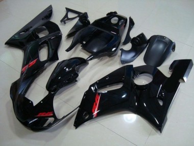Glossy Black Red Decals 1998-2002 Yamaha YZF R6 Motorcycle Fairings