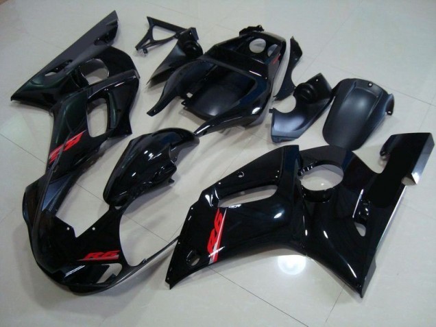 Glossy Black Red Decals 1998-2002 Yamaha YZF R6 Motorcycle Fairings Glossy Black Red Decals 1998-2002 Yamaha YZF R6 Motorcycle Fairings