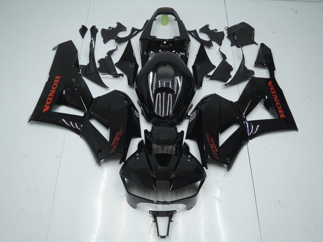 Glossy Black with Red Sticker 2013-2021 Honda CBR600RR Motorcycle Fairings Glossy Black with Red Sticker 2013-2021 Honda CBR600RR Motorcycle Fairings