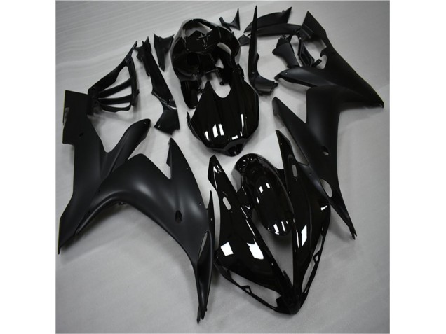 Glossy Matte Black 2004-2006 Yamaha YZF R1 Motorcycle Fairings