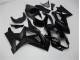 Glossy Matte Black 2007-2008 Suzuki GSXR 1000 Motorcycle Fairings Glossy Matte Black 2007-2008 Suzuki GSXR 1000 Motorcycle Fairings