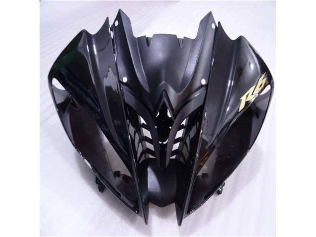 Glossy Matte Black 2008-2016 Yamaha YZF R6 Motorcycle Fairings Glossy Matte Black 2008-2016 Yamaha YZF R6 Motorcycle Fairings