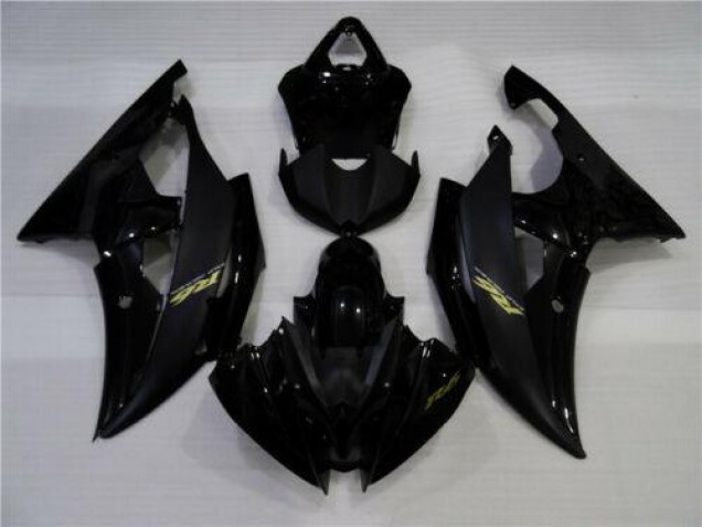 Glossy Matte Black 2008-2016 Yamaha YZF R6 Motorcycle Fairings Glossy Matte Black 2008-2016 Yamaha YZF R6 Motorcycle Fairings