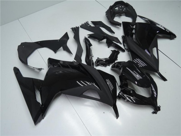 Glossy Matte Black 2013-2016 Kawasaki EX300 Motorcycle Fairings Glossy Matte Black 2013-2016 Kawasaki EX300 Motorcycle Fairings