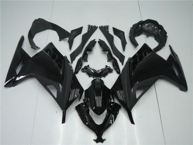 Glossy Matte Black 2013-2016 Kawasaki EX300 Motorcycle Fairings Glossy Matte Black 2013-2016 Kawasaki EX300 Motorcycle Fairings