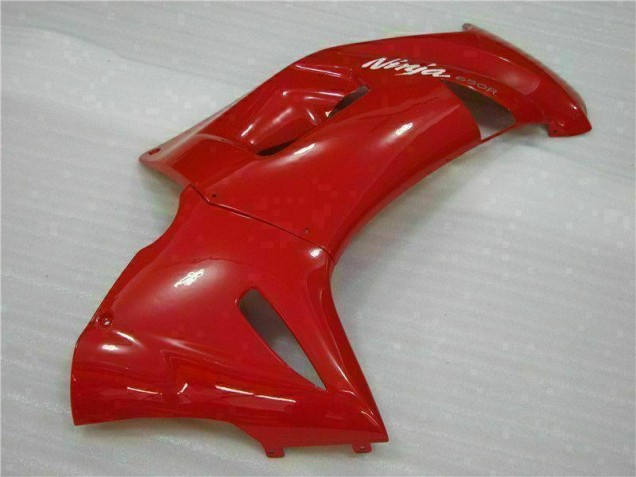 Glossy Red 2006-2008 Kawasaki EX650 Motorcycle Fairings Glossy Red 2006-2008 Kawasaki EX650 Motorcycle Fairings