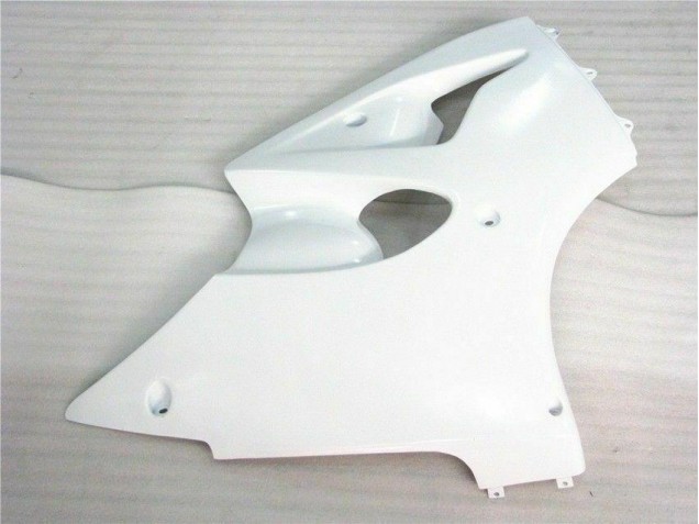Glossy White 2000-2002 Kawasaki ZX6R Motorcycle Fairings Glossy White 2000-2002 Kawasaki ZX6R Motorcycle Fairings
