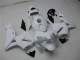 Glossy White 2003-2004 Honda CBR600RR Motorcycle Fairings Glossy White 2003-2004 Honda CBR600RR Motorcycle Fairings