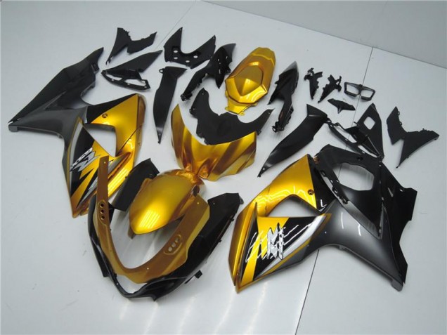 Golden Black 2009-2016 Suzuki GSXR 1000 Motorcycle Fairings Golden Black 2009-2016 Suzuki GSXR 1000 Motorcycle Fairings