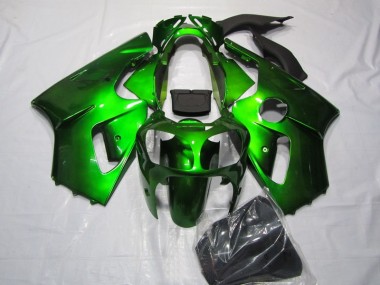 Green 2000-2001 Kawasaki ZX12R Motorcycle Bodywork