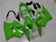 Green 2000-2002 Kawasaki ZX6R Motorcycle Fairing Green 2000-2002 Kawasaki ZX6R Motorcycle Fairing
