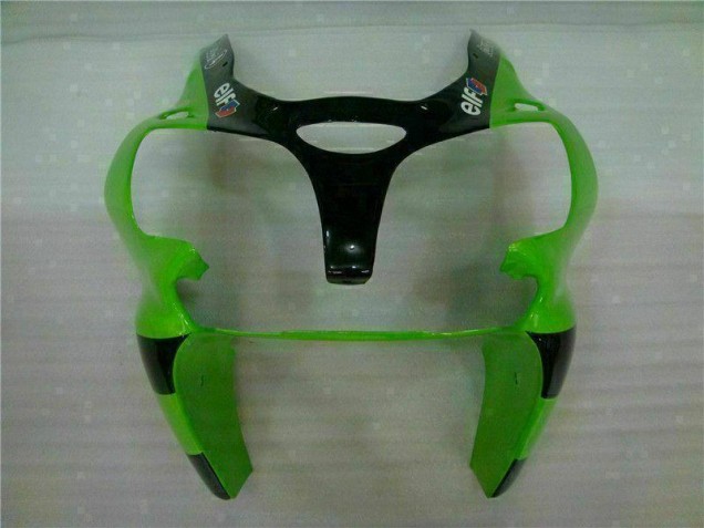 Green 2000-2002 Kawasaki ZX6R Motorcycle Fairings Green 2000-2002 Kawasaki ZX6R Motorcycle Fairings